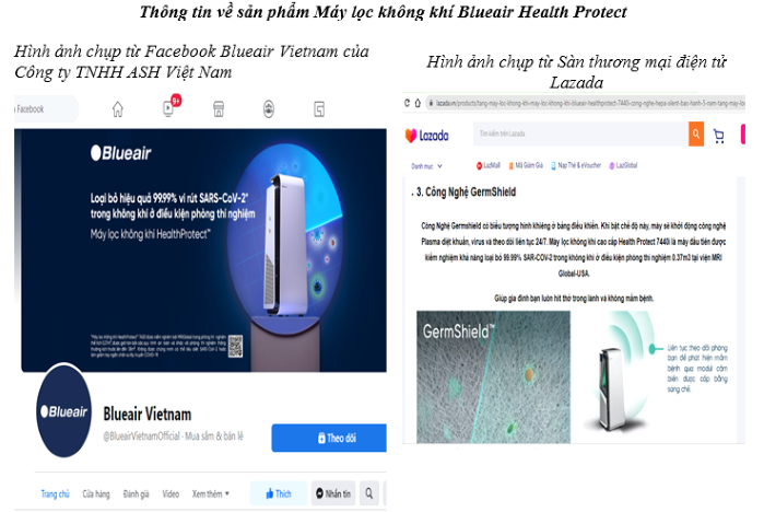 Một trong những sản phẩm bị cảnh báo