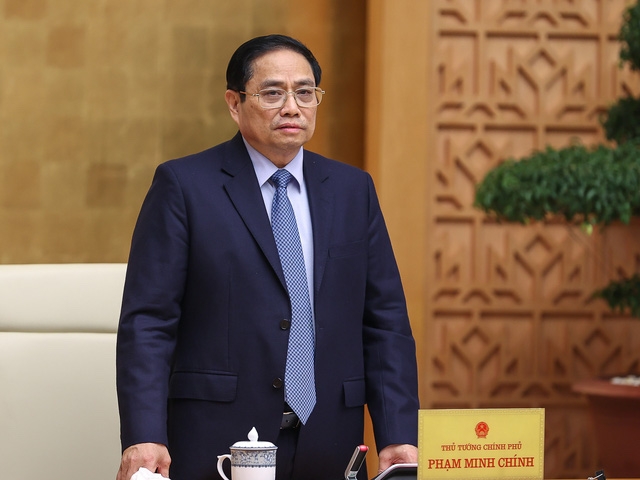 Thủ tướng Phạm Minh Chính chủ trì phiên họp Chính phủ thường kỳ tháng 2.