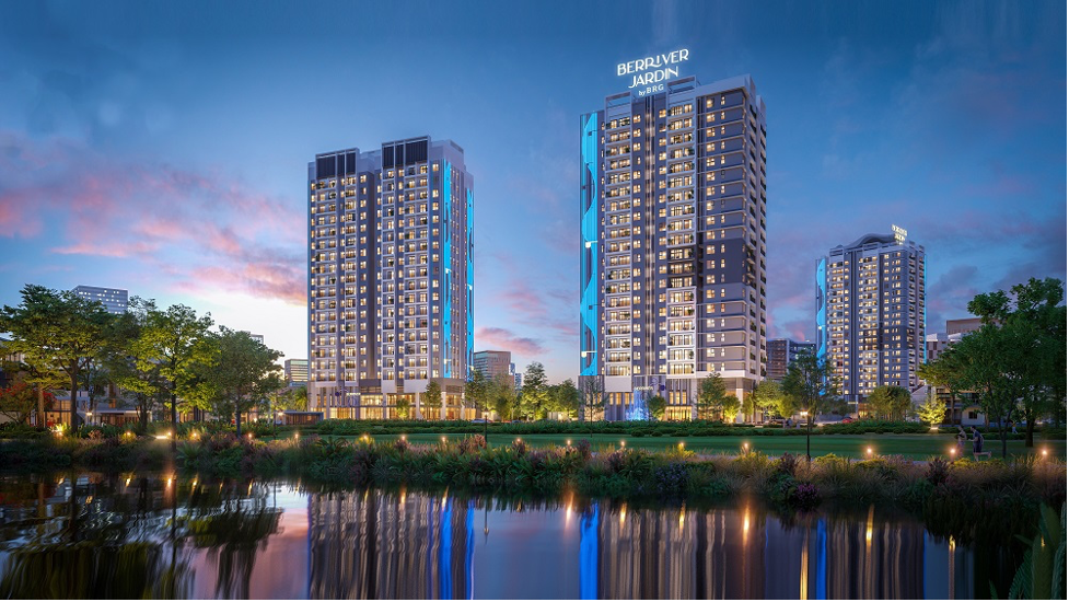 BerRiver Jardin sở hữu những không gian xanh độc đáo.