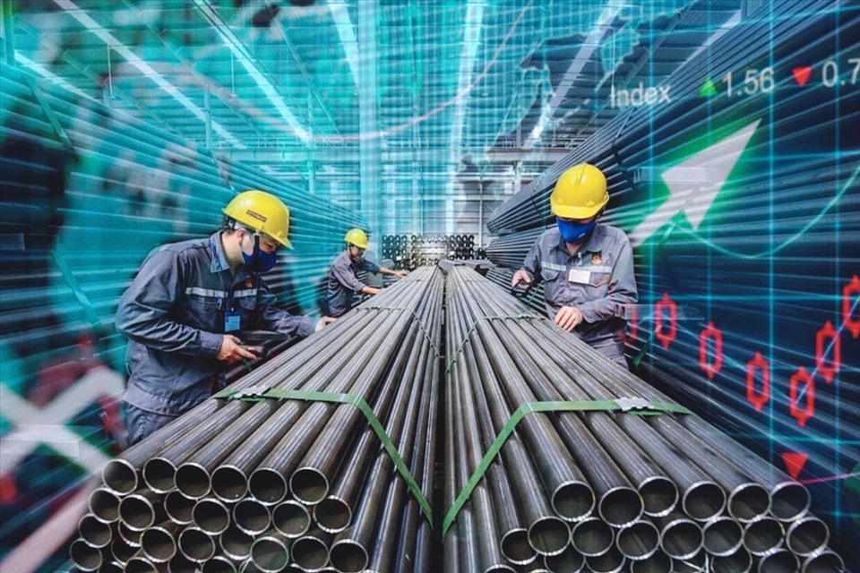 Cổ phiếu ngành thép đã có hơn 1 tháng tăng trưởng.