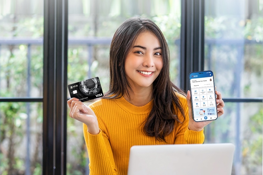 Khách hàng chi tiêu thẻ NCB Visa hạng Platinum được hoàn ngay 2 triệu đồng