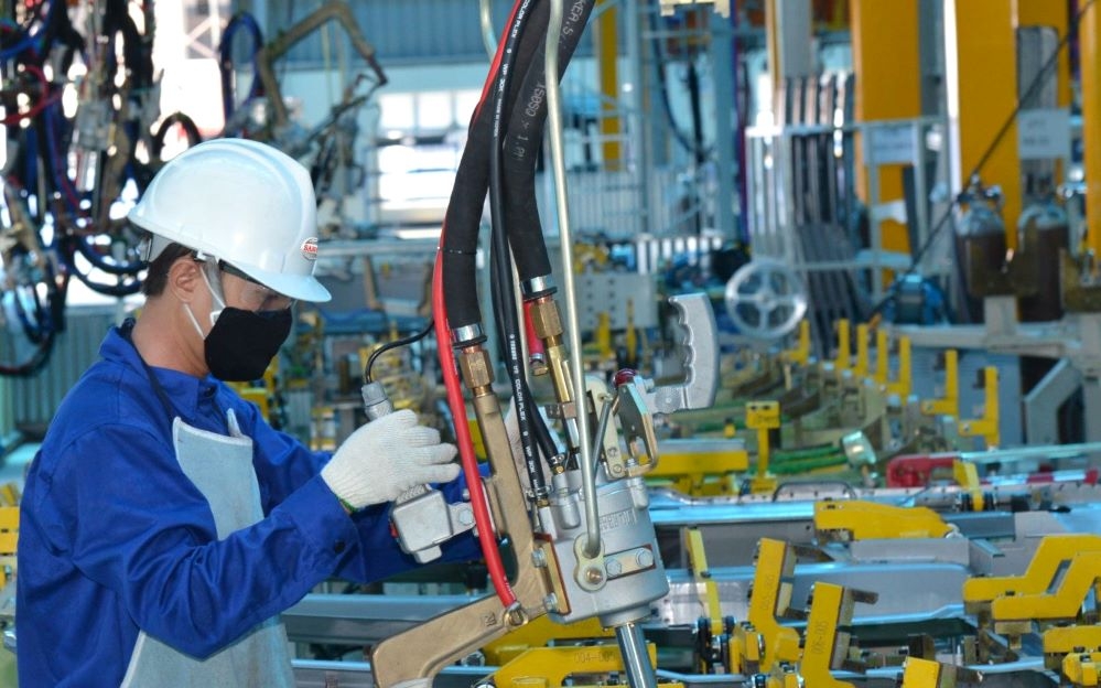 Tốc độ tăng trưởng chỉ số sản xuất công nghiệp của Việt Nam đã tăng lên 8,5% so với cùng kỳ năm trước cho thấy sự cải thiện chung trong hoạt động công nghiệp chế biến, chế tạo (Ảnh: TL)