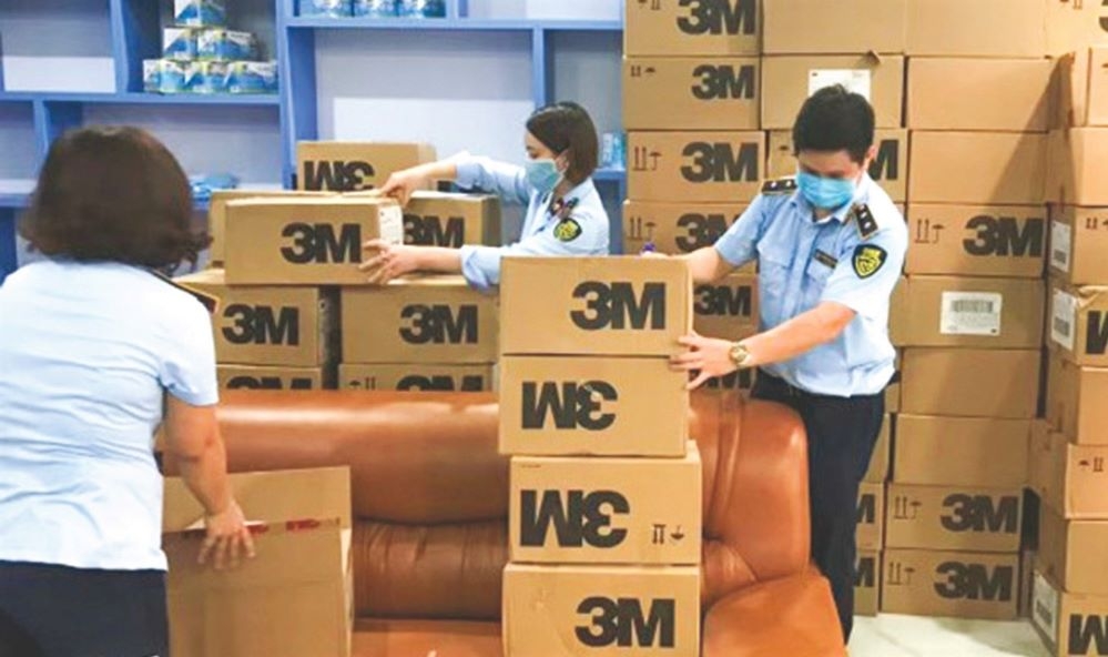 Vi phạm quyền sở hữu trí tuệ diễn ra rất nhiều ở các mặt hàng liên quan đến phòng chống dịch Covid-19.