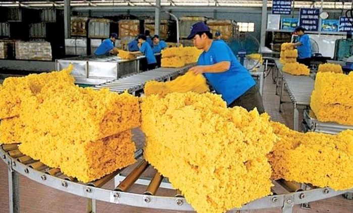 Xuất khẩu cao su sang thị trường Hàn Quốc đang tăng cả về lượng và trị giá (Ảnh: TL)