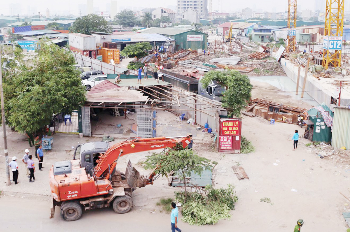 Việc định giá bất động sản thuộc diện giải tỏa vẫn được đánh giá là chưa sát với hơi thở cuộc sống (Ảnh LM).