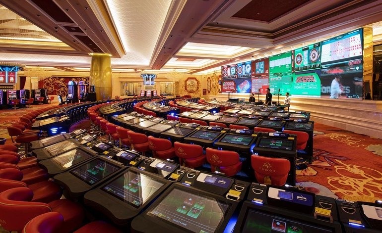 Casino corona Phú Quốc vắng khách vì dịch bệnh.