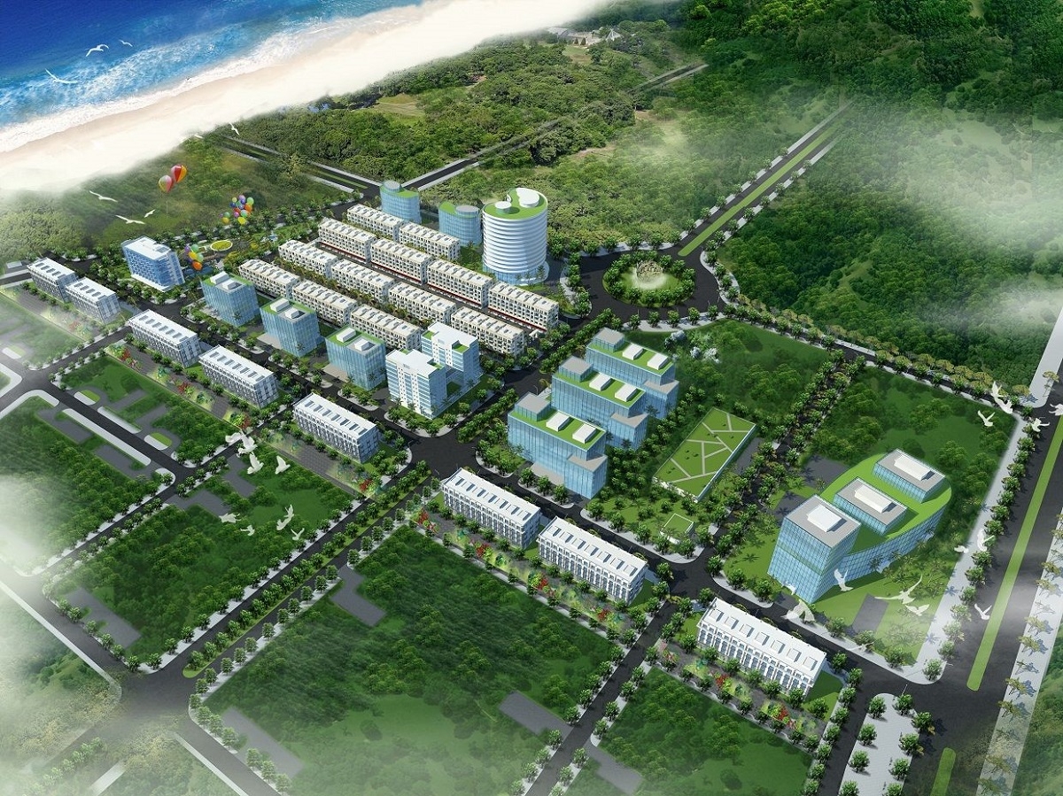 Phối cảnh dự án Hoàng Hải Complex tại Phú Quốc.