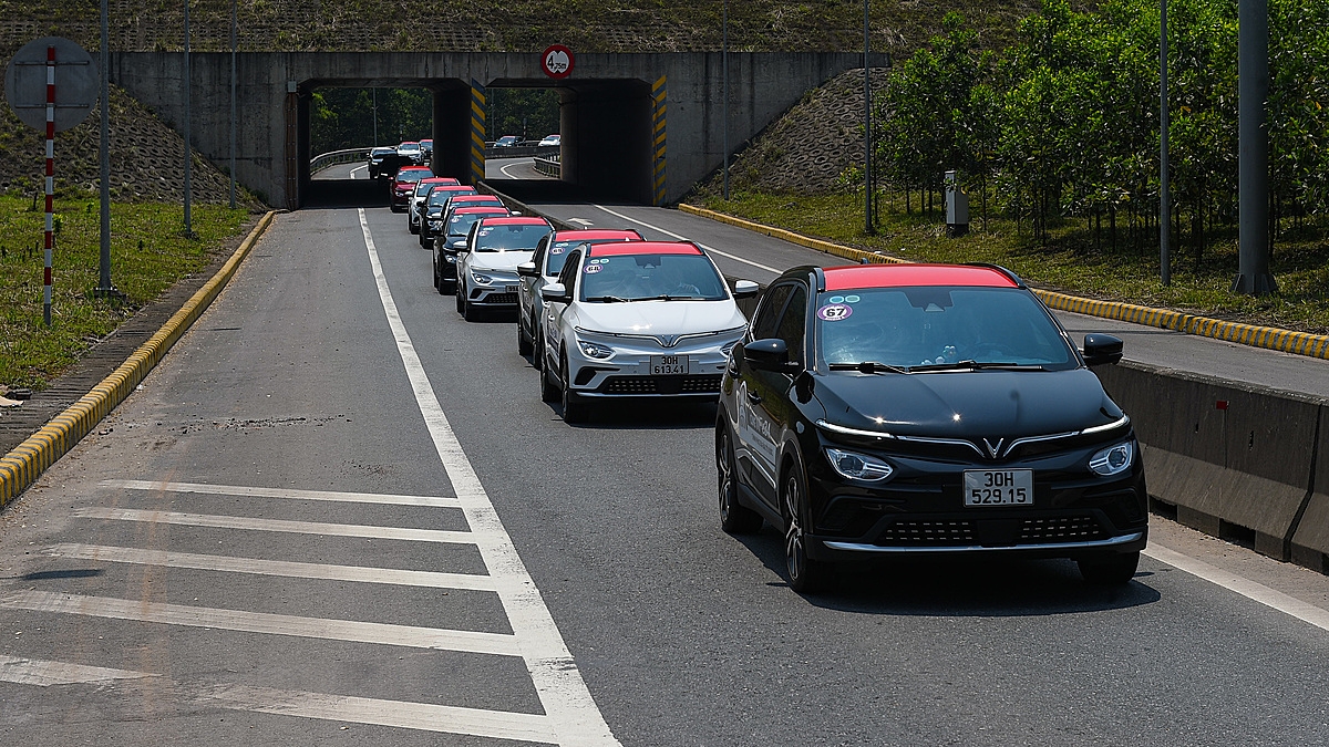 Sản phẩm ô tô điện của VinFast đang được người dân quan tâm, sử dụng.