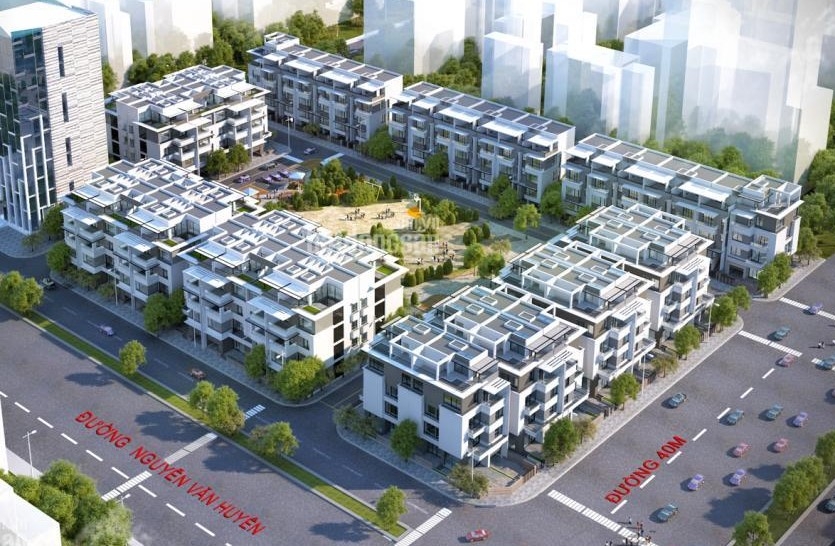 Phối cảnh tổng thể dự án được giới thiệu trên website:batdongsan.com.vn