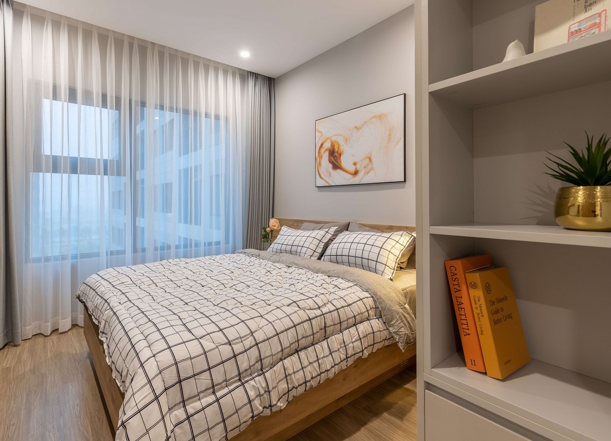 Các căn hộ 2 phòng ngủ cũng dễ dàng cho thuê lại để tạo nguồn thu nhập ổn định hàng tháng.