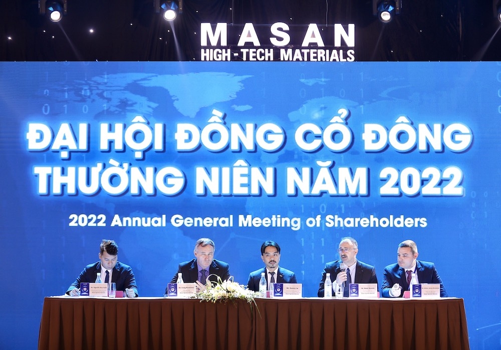 Masan High-Tech Materials tổ chức thành công ĐHĐCĐ thường niên năm 2022 với chủ đề “Tăng trưởng Bền vững”.