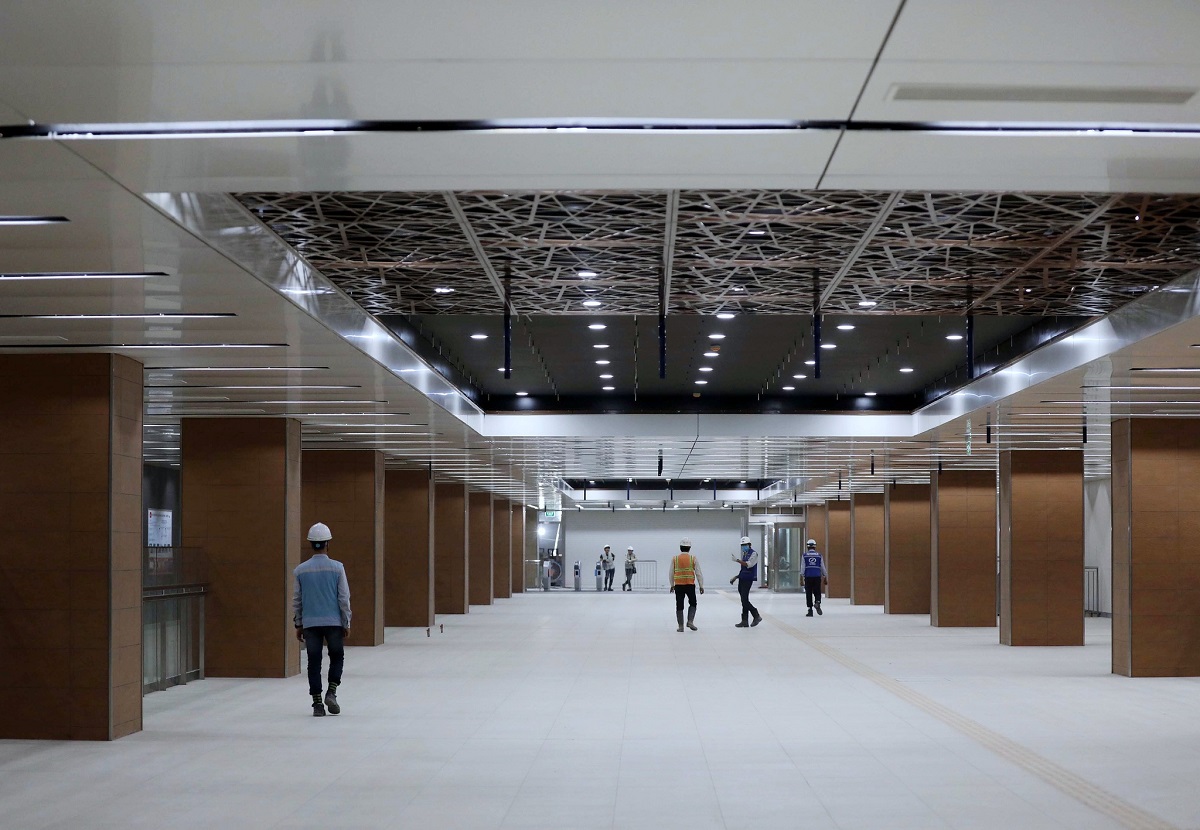 Hầm nhà ga Nhà hát Thành phố - tuyến Metro số 1