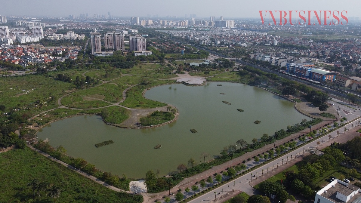 Toàn cảnh công viên Việt Hưng,