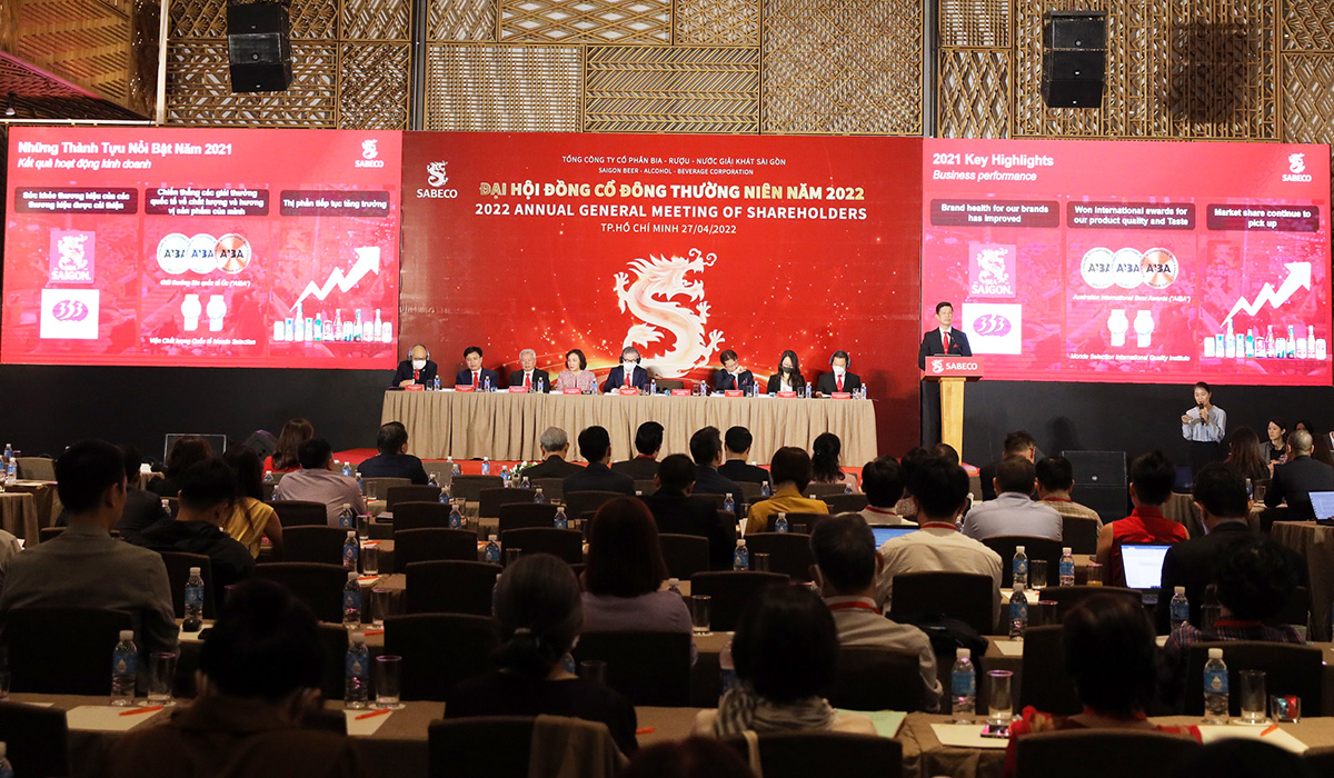 Đại hội đồng cổ đông thường niên năm 2022 của SABECO.
