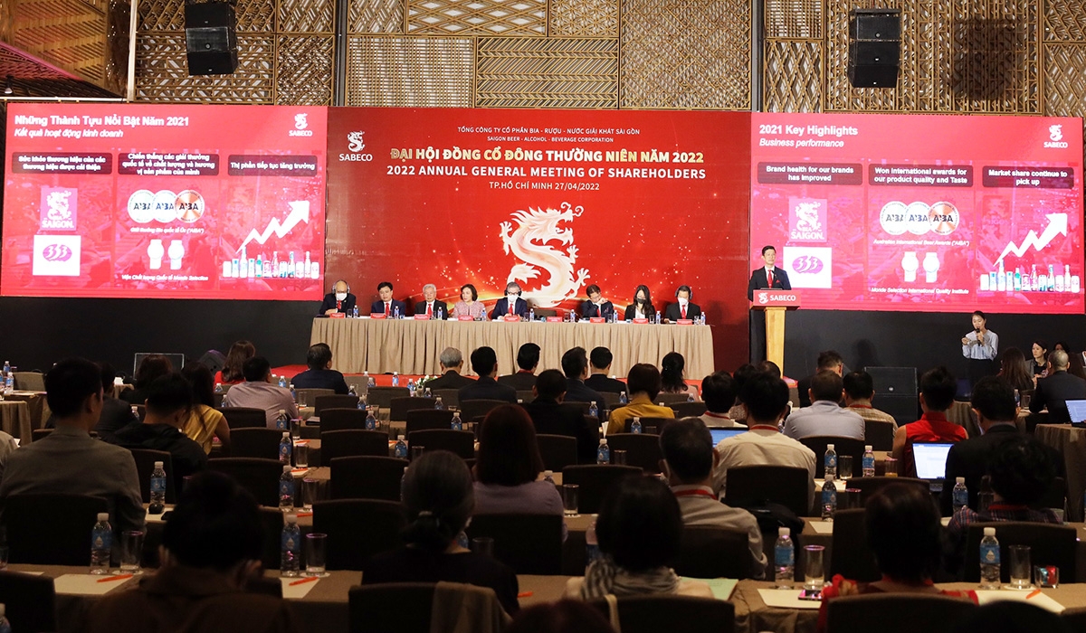 Đại hội đồng cổ đông thường niên năm 2022 của SABECO.