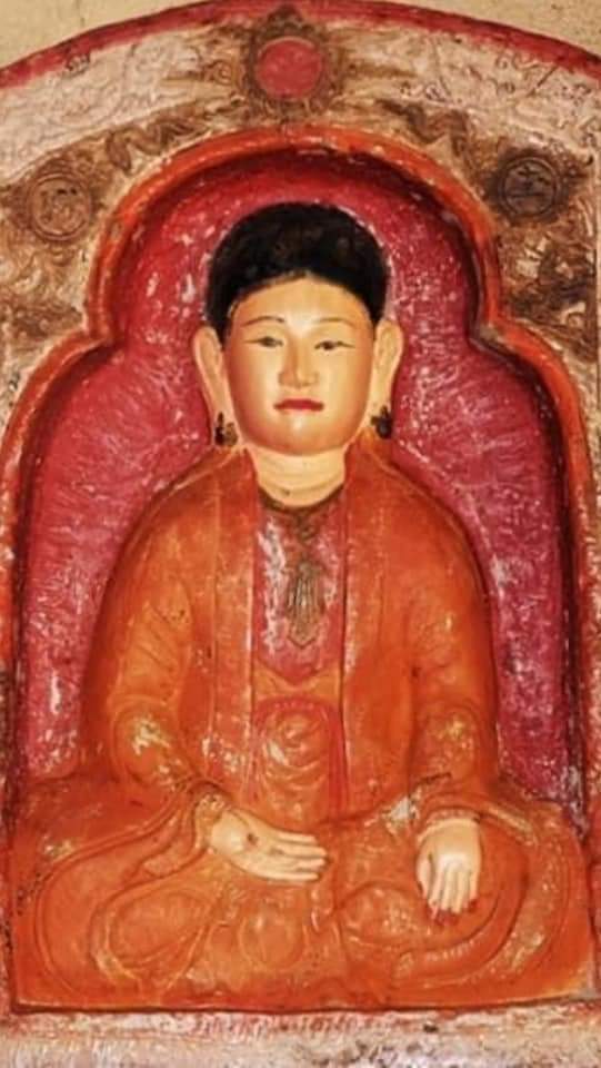 Phù điêu Thái Hoàng Thái Hậu Vũ Thị Ngọc Toàn.