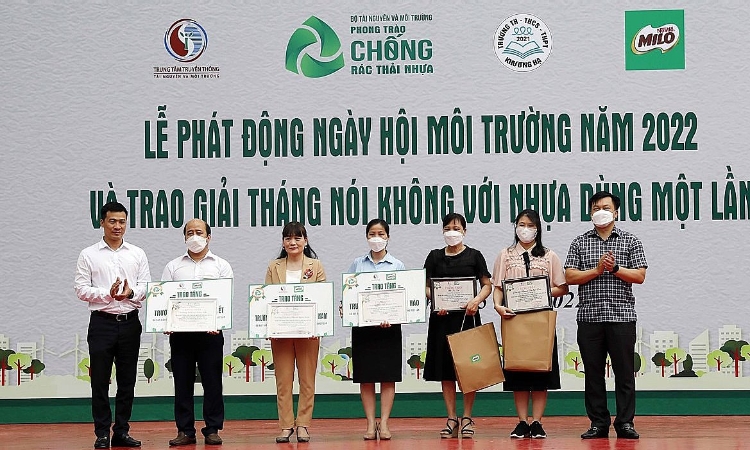 Phát động ‘Ngày hội Môi trường năm 2022’ tại hơn 2.000 trường học trên toàn quốc