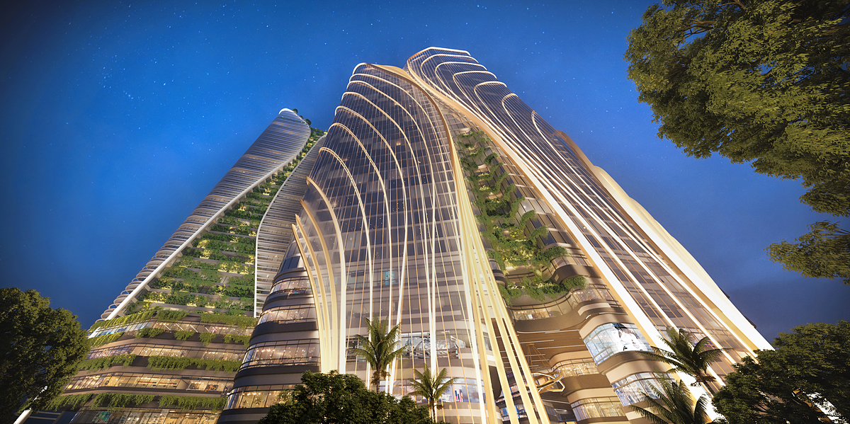 Với kiến trúc độc đáo, công trình là nơi thu hút khách du lịch, các nhà đầu tư.