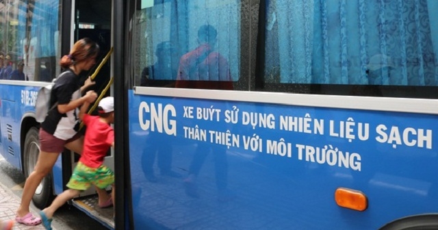 TPHCM đưa vào sử dụng xe buýt CNG đã giảm lượng phát thải các chất độc hại ra môi trường.