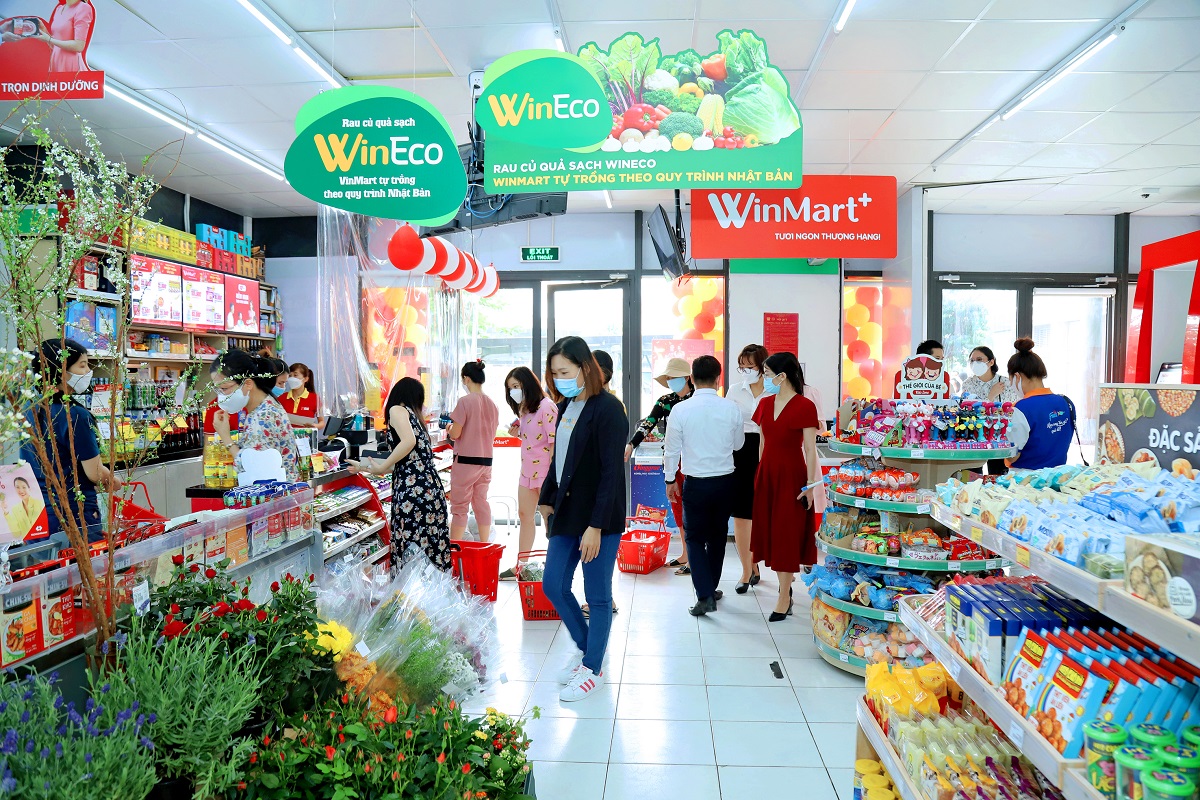 Sự kiến Masan sẽ mở tổng cộng 300 cửa hàng (WinMart và WinMart ) vào quý 2/2022.