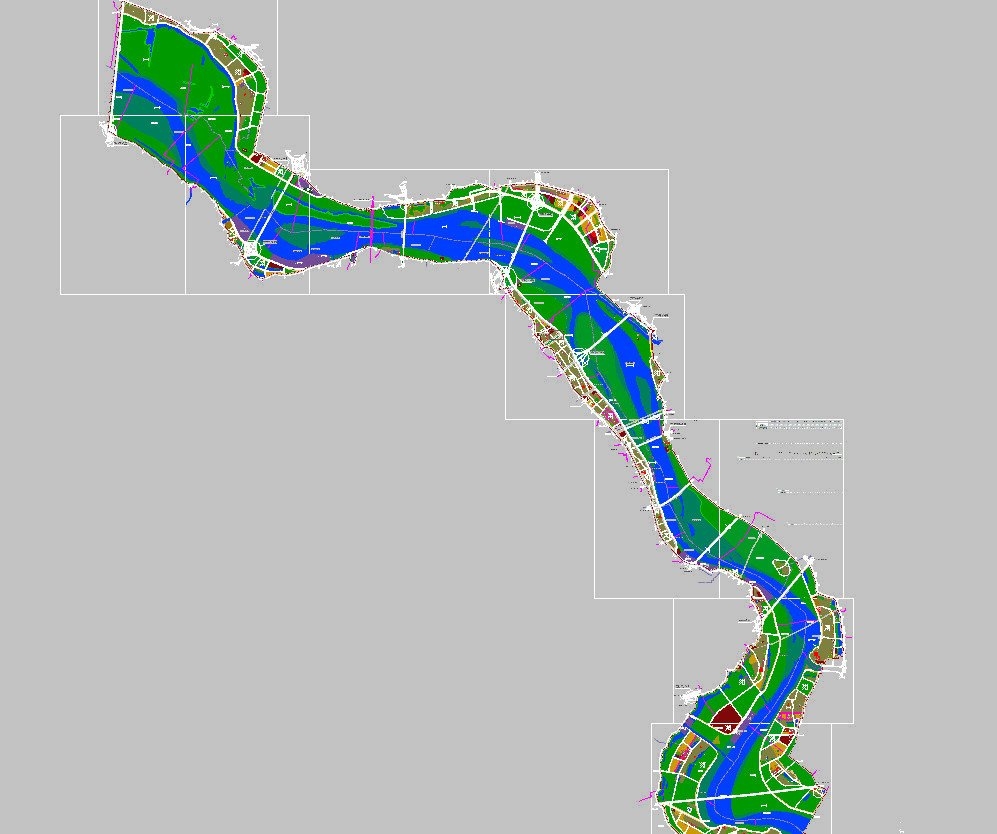 Quy hoạch phân khu sông Hồng đã công bố.