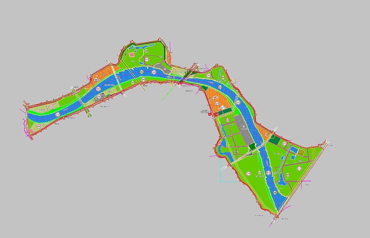 Quy hoạch phân khu sông Đuống đã công bố.