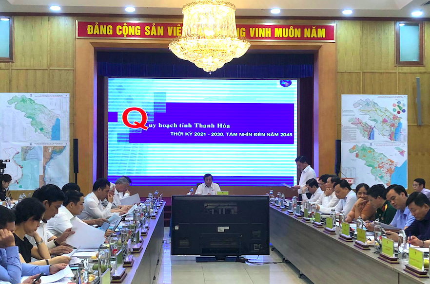 Bộ trưởng Bộ KH&ĐT Nguyễn Chí Dũng chủ trì thẩm định quy hoạch tỉnh Thanh Hoá.