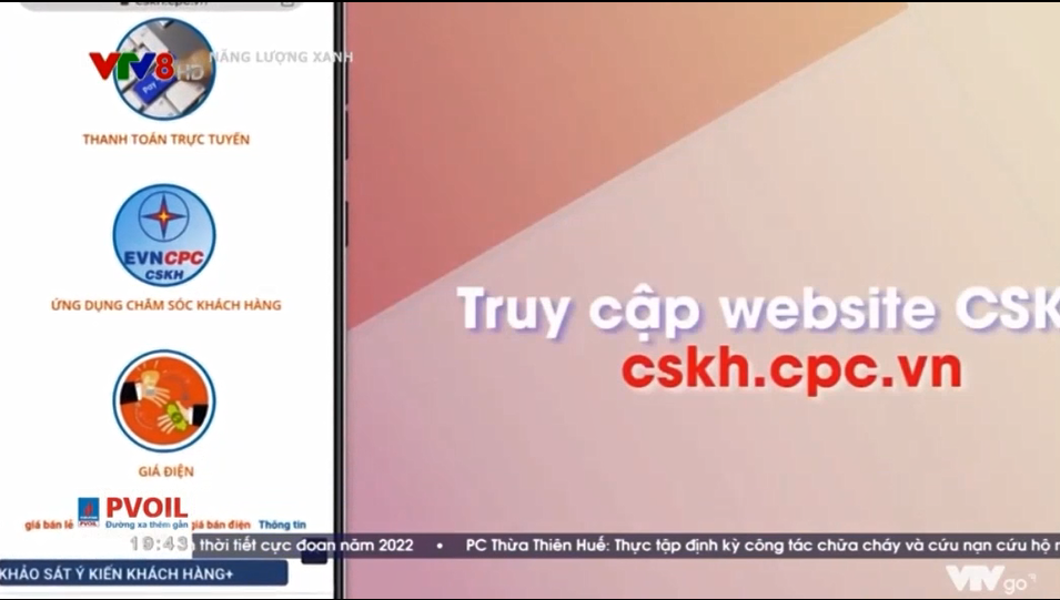 Các kênh thanh toán tiền điện.