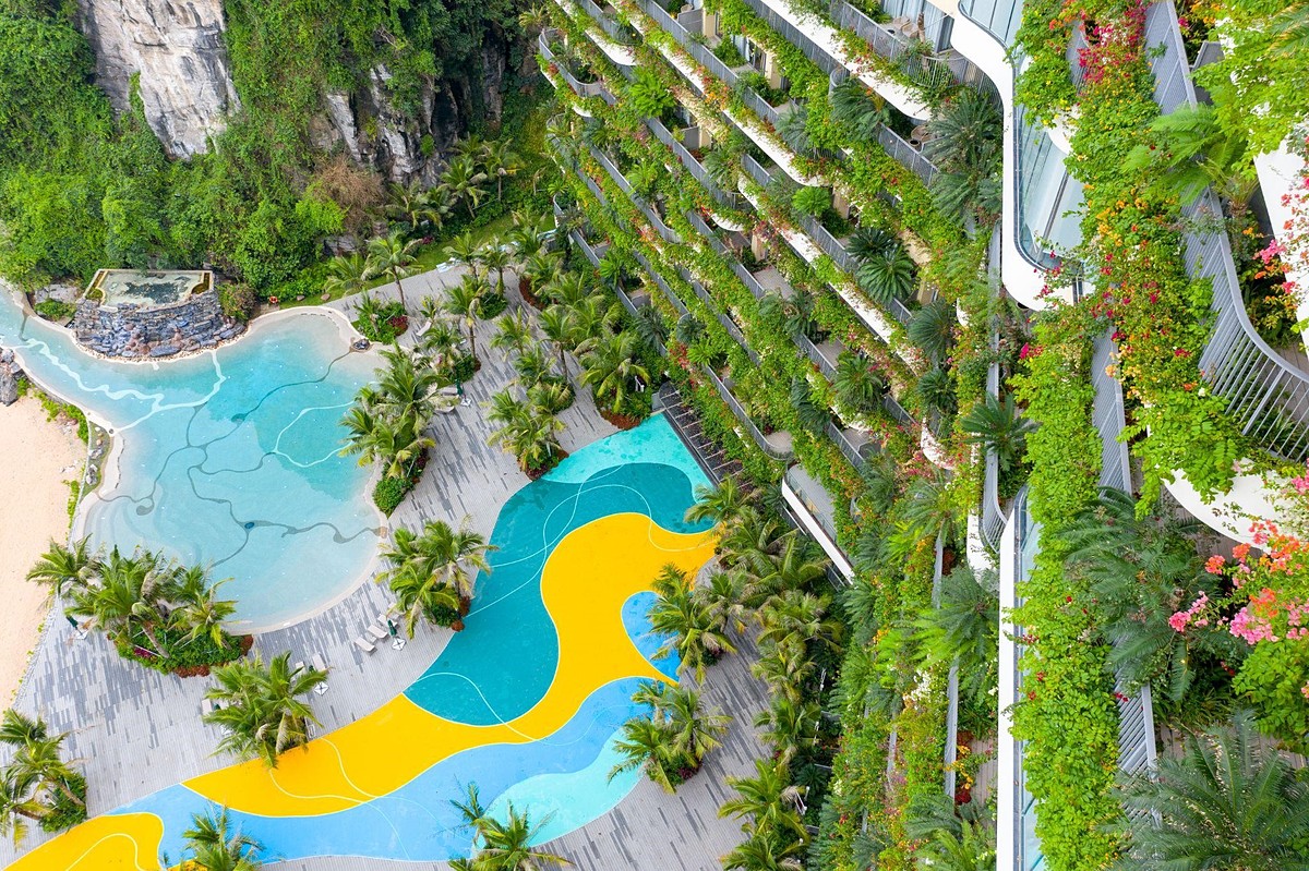 Hệ thống tiện ích quy mô hoành tráng tại Quần thể nghỉ dưỡng 5 sao mặt tiền biển lớn nhất miền Bắc.