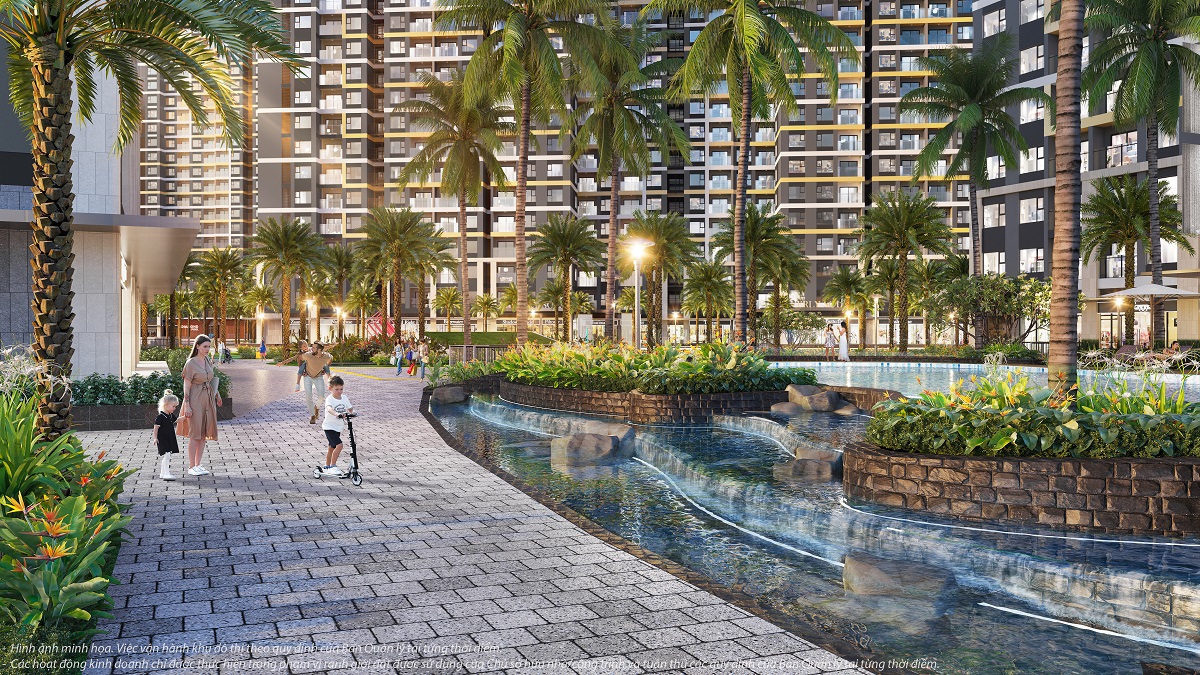 Không gian tiện ích nội khu đẳng cấp dành cho cư dân tại The Beverly Solari.