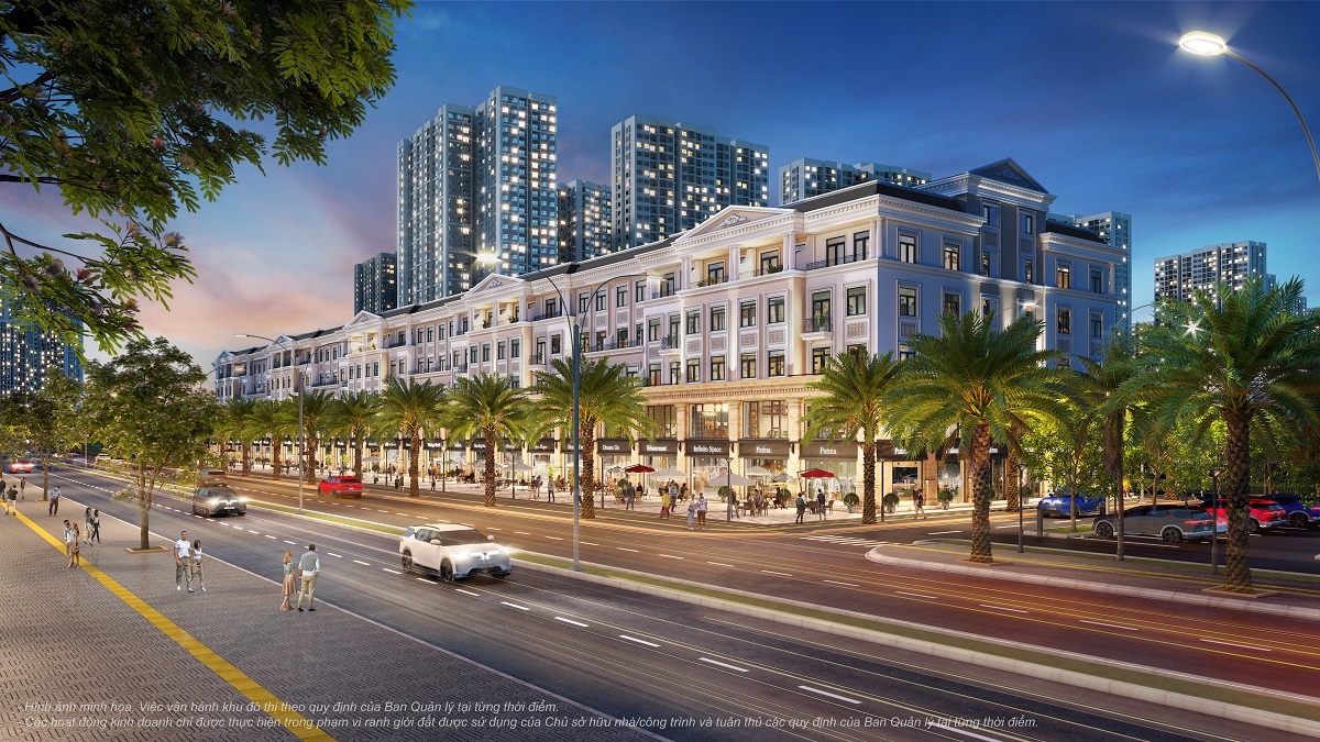 Nhà phố thương mại Broadway - Vinhomes Grand Park được xem là “siêu phẩm” đầu tư giới hạn dành cho những người sành sỏi.