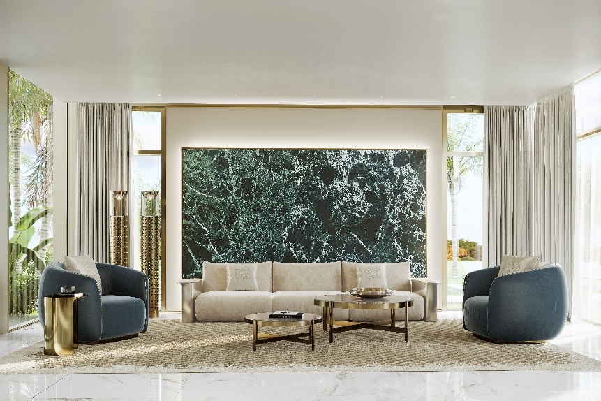 Không gian sống hàng hiệu mang đến trải nghiệm toàn diện cho giới siêu giàu.