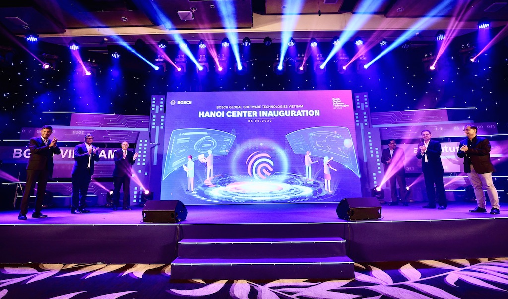 Công ty Công nghệ Phần mềm Toàn cầu Bosch khai trương Trung tâm Phần mềm mới tại Hà Nội.