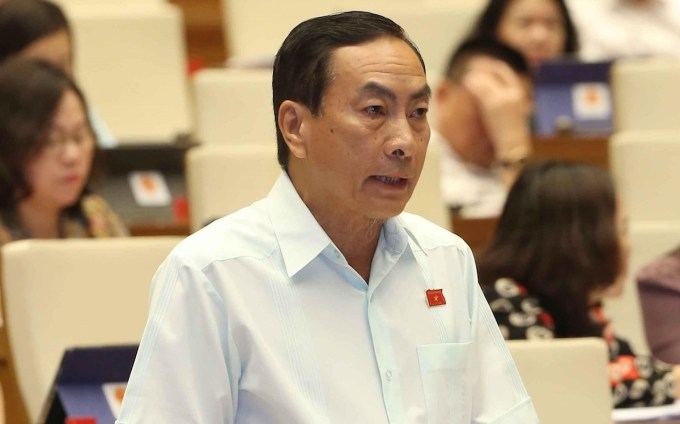 Đại biểu Phạm Văn Hoà, Phó trưởng đoàn đại biểu Đồng Tháp. (Ảnh: Quochoi.vn)