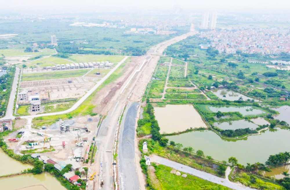 Vành đai 4 được kỳ vọng sẽ kết nối giao thông vùng Thủ đô, mở rộng không gian phát triển (Ảnh QĐ).