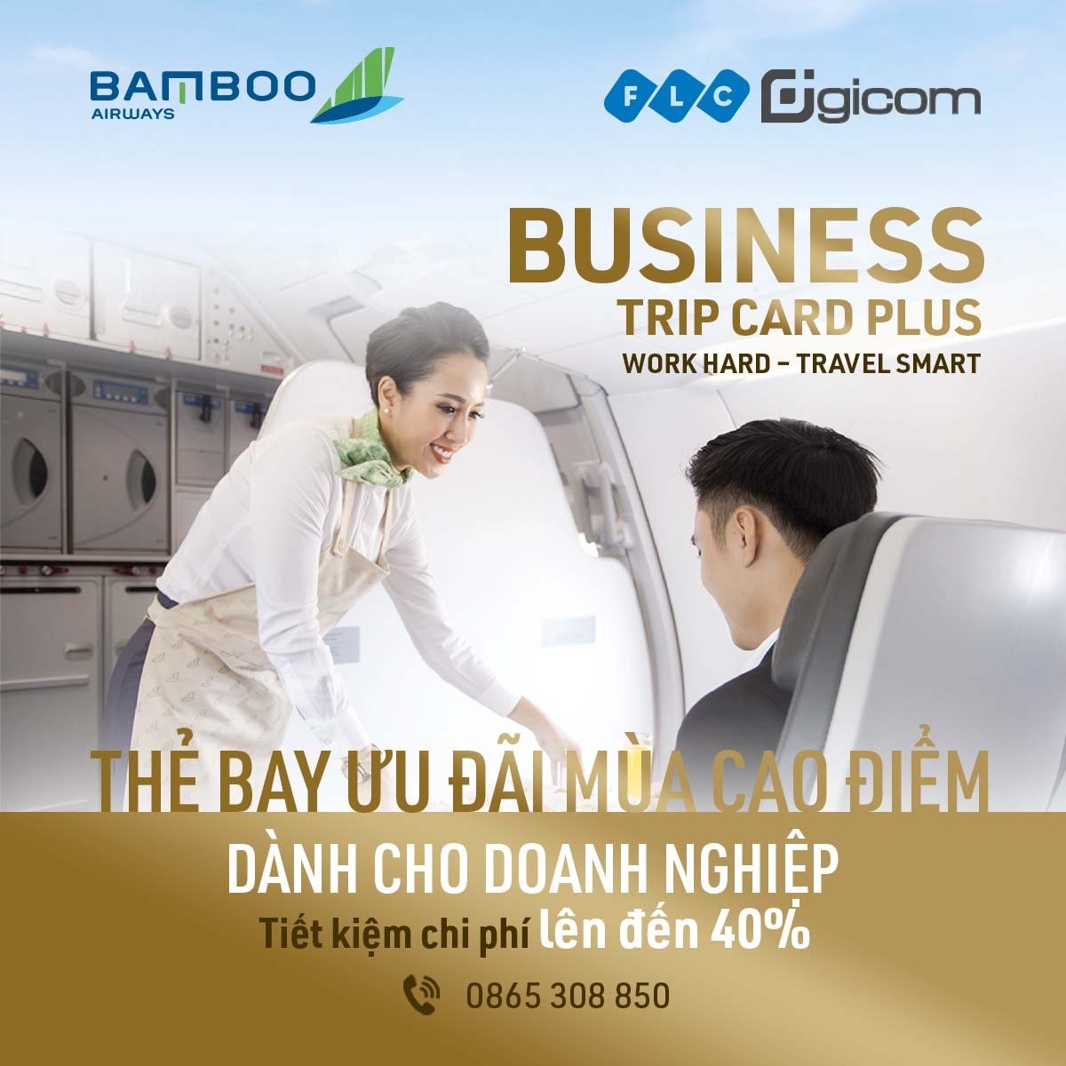 Thẻ bay Business Trip Card Plus.