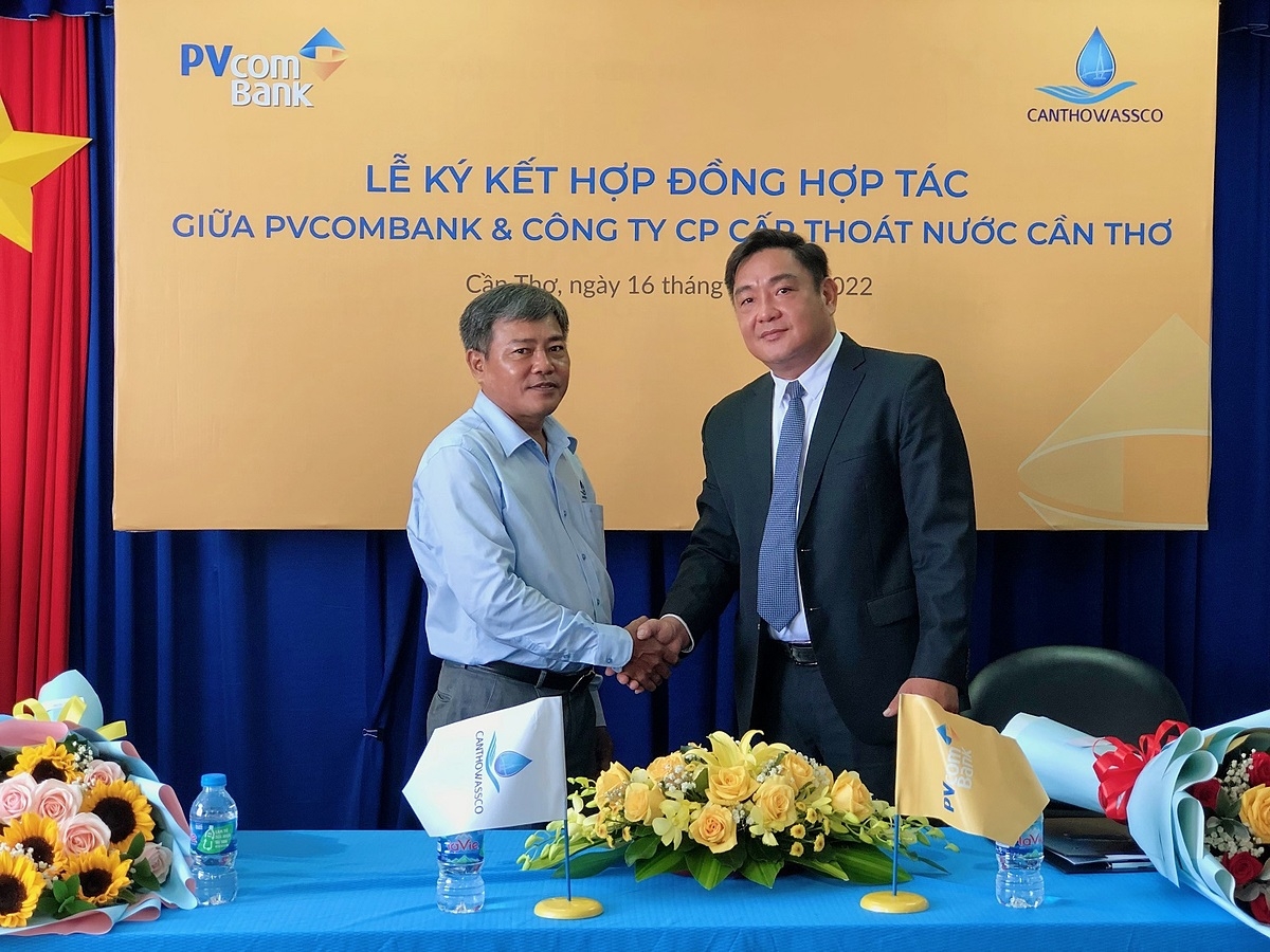 PVcomBank và CanthoWassco chính thức trở thành đối tác chiến lược.