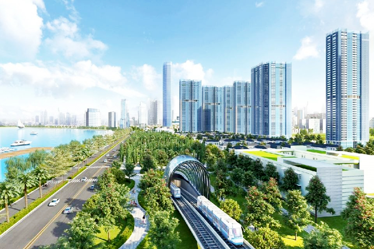 Các tuyến Metro nằm trong quy hoạch không gian ngầm tại Hà Nội.