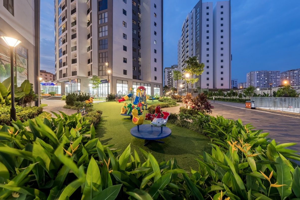 Tổ hợp chung cư Le Grand Jardin tạo nên sức hấp dẫn đặc biệt trên thị trường bất động sản phía Đông Thủ đô.