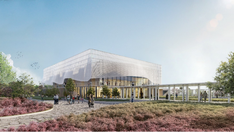 Khu công viên sinh thái dự kiến sẽ gồm các công trình cộng đồng, văn hóa, sự kiện với thiết kế kiến trúc cảnh quan ấn tượng nhưng vẫn bảo tồn thiên nhiên, đồng cỏ thảo nguyên tươi xanh, là hình ảnh đặc trưng của cao nguyên Mộc Châu.