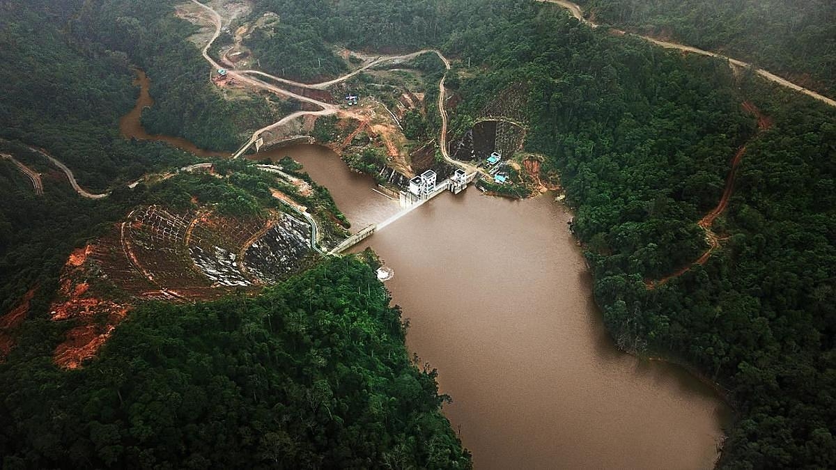 Nhà máy thủy điện Nậm San 3A 69 MW ở Bắc Lào. BCPG Plc