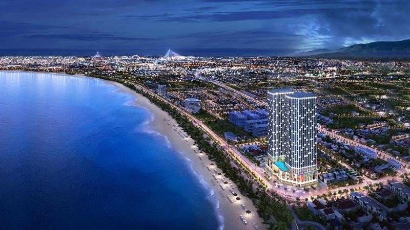 Asiana Đà Nẵng tọa lạc mặt tiền một trong những cung đường biển đẹp nhất Việt Nam là Nguyễn Tất Thành.