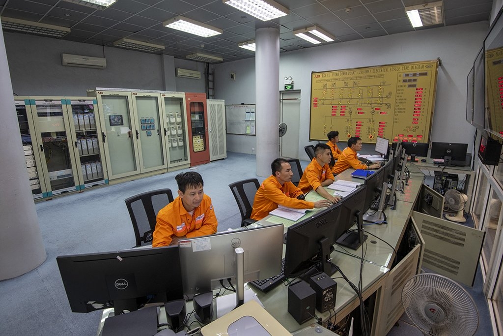 Các thông số quan trắc được theo dõi 24/7.