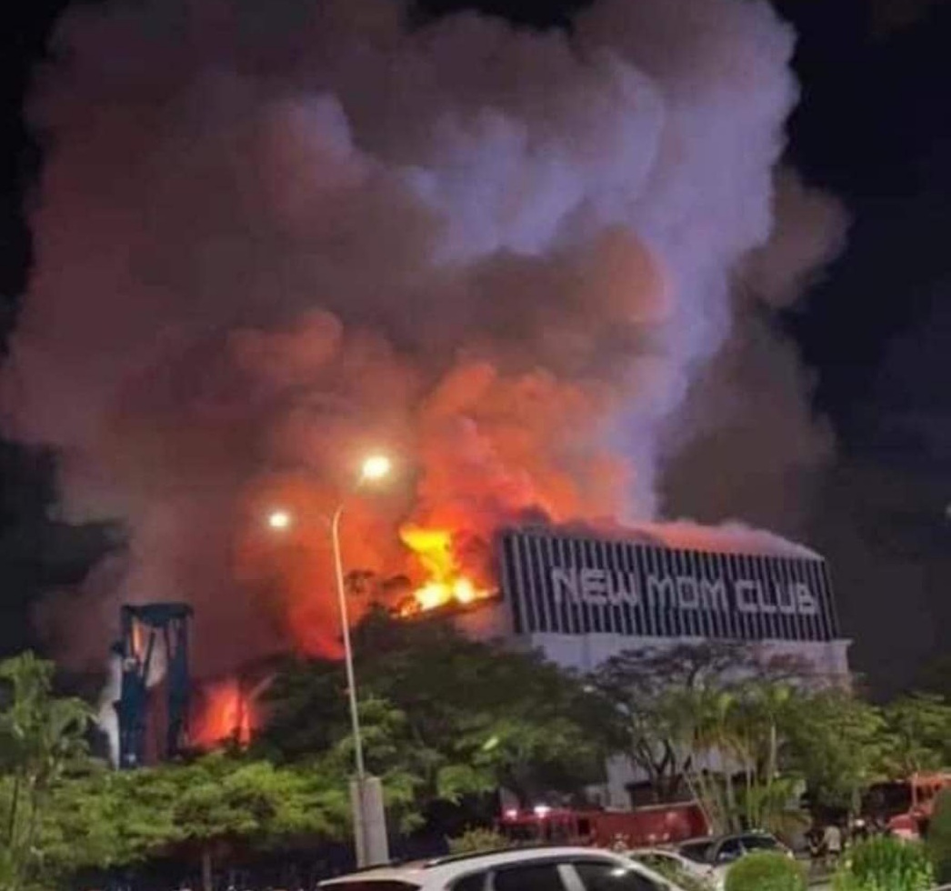 Rất may, vụ cháy không có thiệt hại về người.