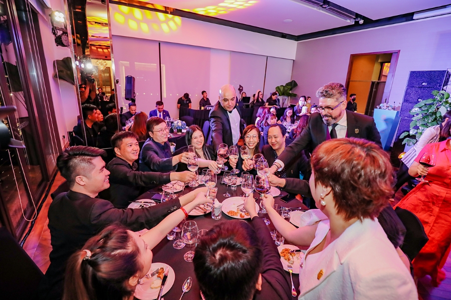 Bữa tiệc vinh danh các đối tác của Masterise Homes.