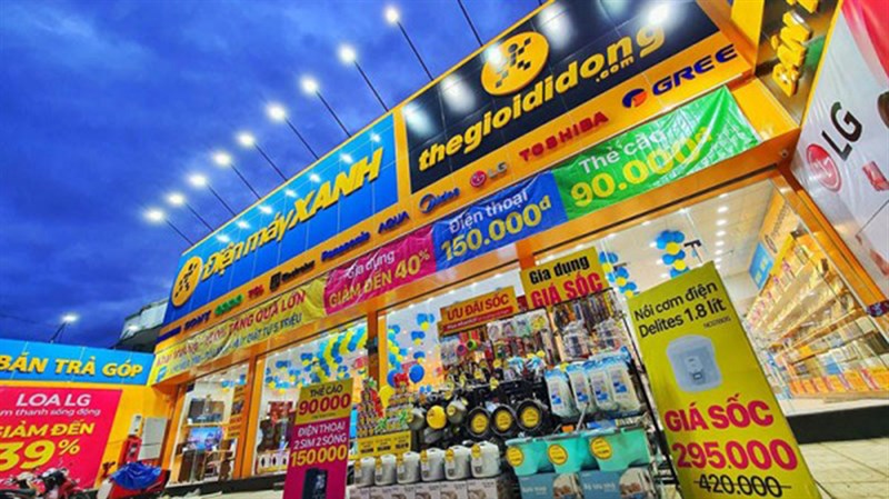 Trong vòng nửa tháng, vốn hoá của Thế Giới Di Động đã “bay” khoảng 14,6 nghìn tỷ đồng. (Ảnh: Int)