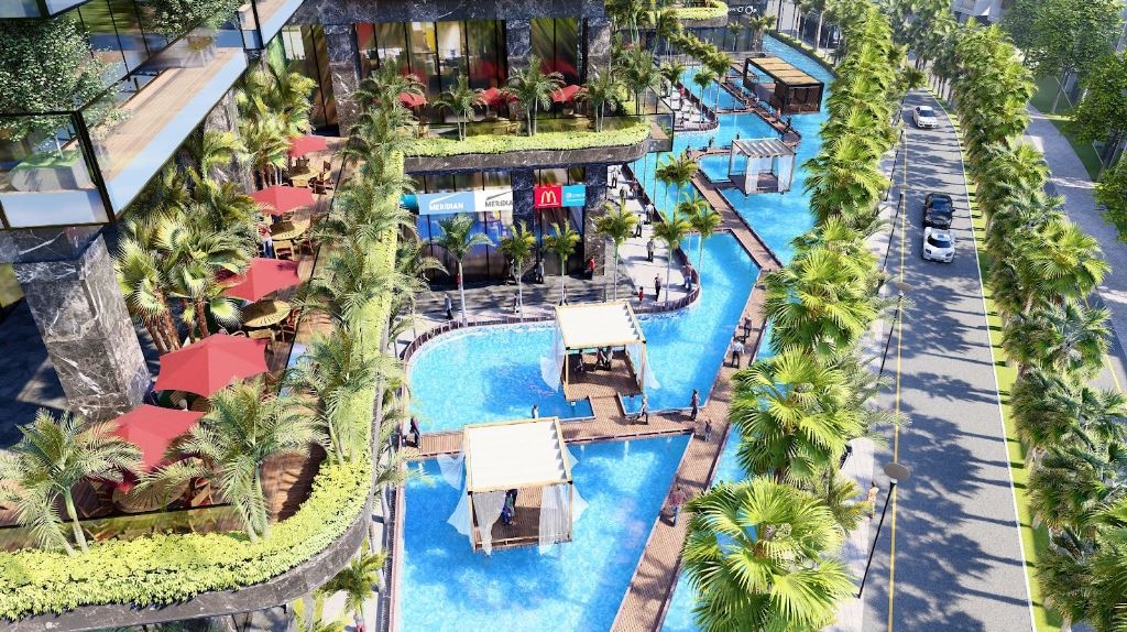 Sống tại Sunshine Sky City chính là sống giữa miền sinh thái xanh chuẩn resort.