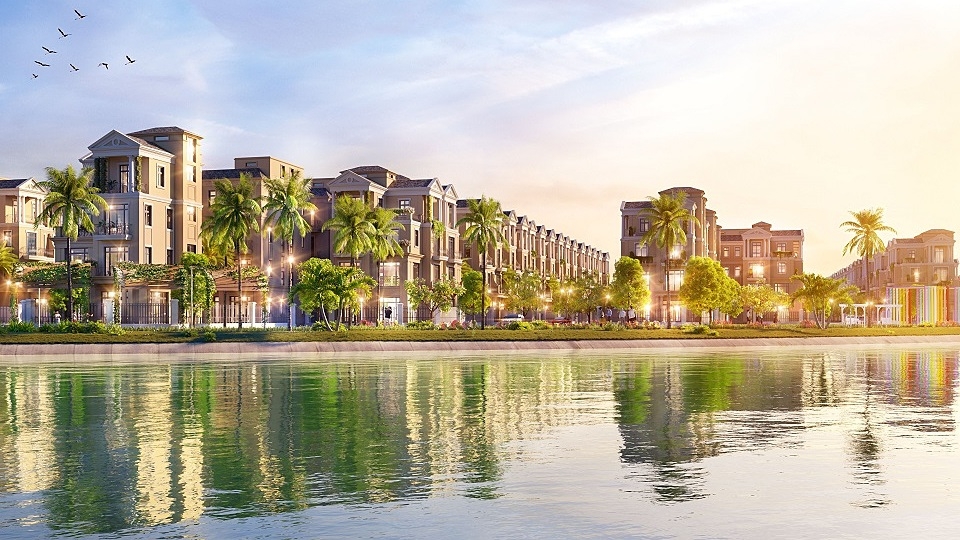 Biệt thự Đảo Dừa nằm trong top đầu sản phẩm được tìm kiếm ở phía Đông Hà Nội vì sở hữu phiên bản giới hạn và không gian sống đậm phong cách nhiệt đới Florida (Mỹ).