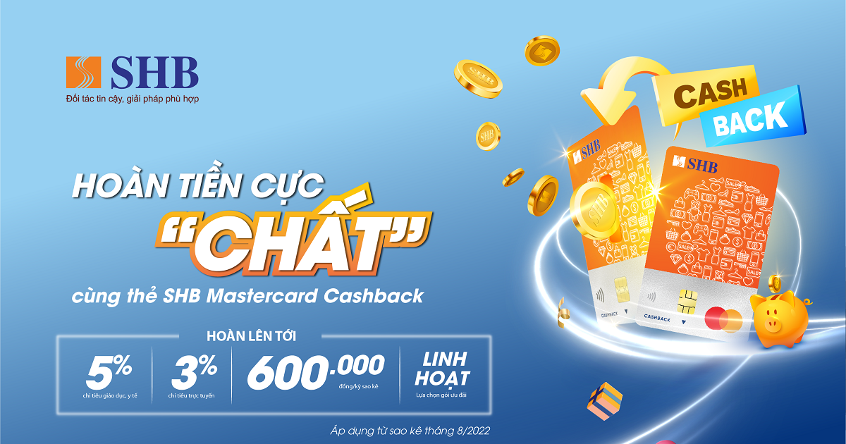 Hoàn đến 5% chi tiêu giáo dục, y tế và 3% giao dịch thanh toán trực ...