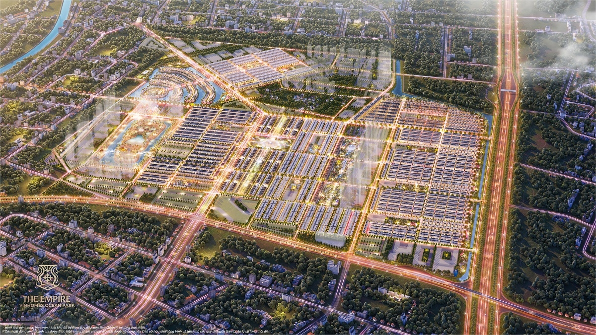 Vị trí đắc địa được tạo nên bởi hạ tầng giao thông hoàn thiện là một trong những tiêu chí tạo nên sự đắt giá của Vinhomes Ocean Park 2 – The Empire.